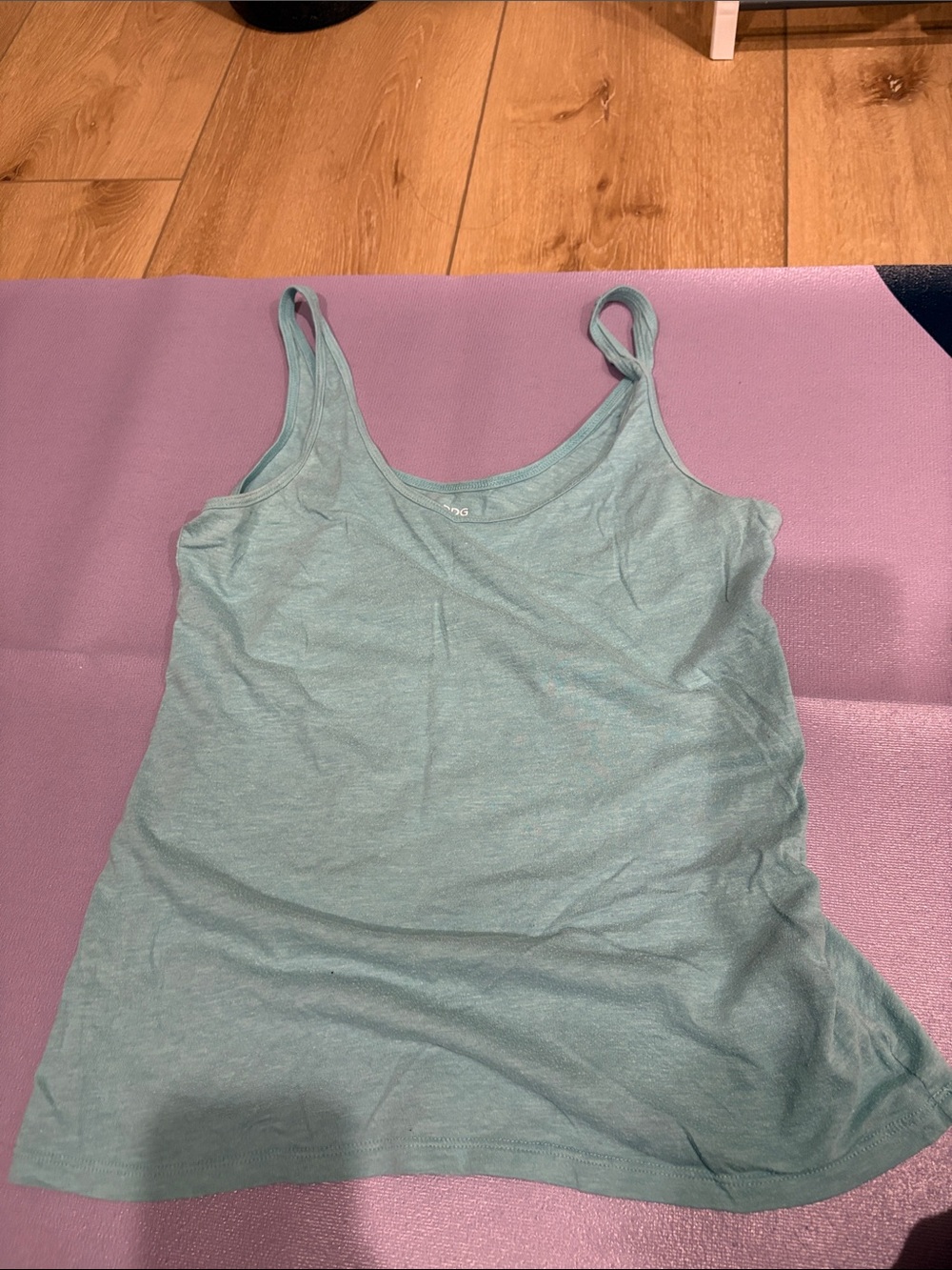 BDG Light Teal Tank Top with Scoop Neck